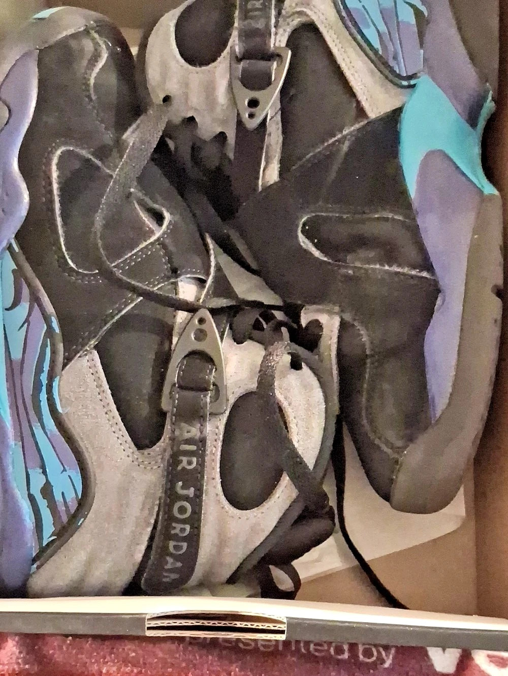 Jordan Air Jordan 7 Retro Sneakers Black & Blue US 5Y
